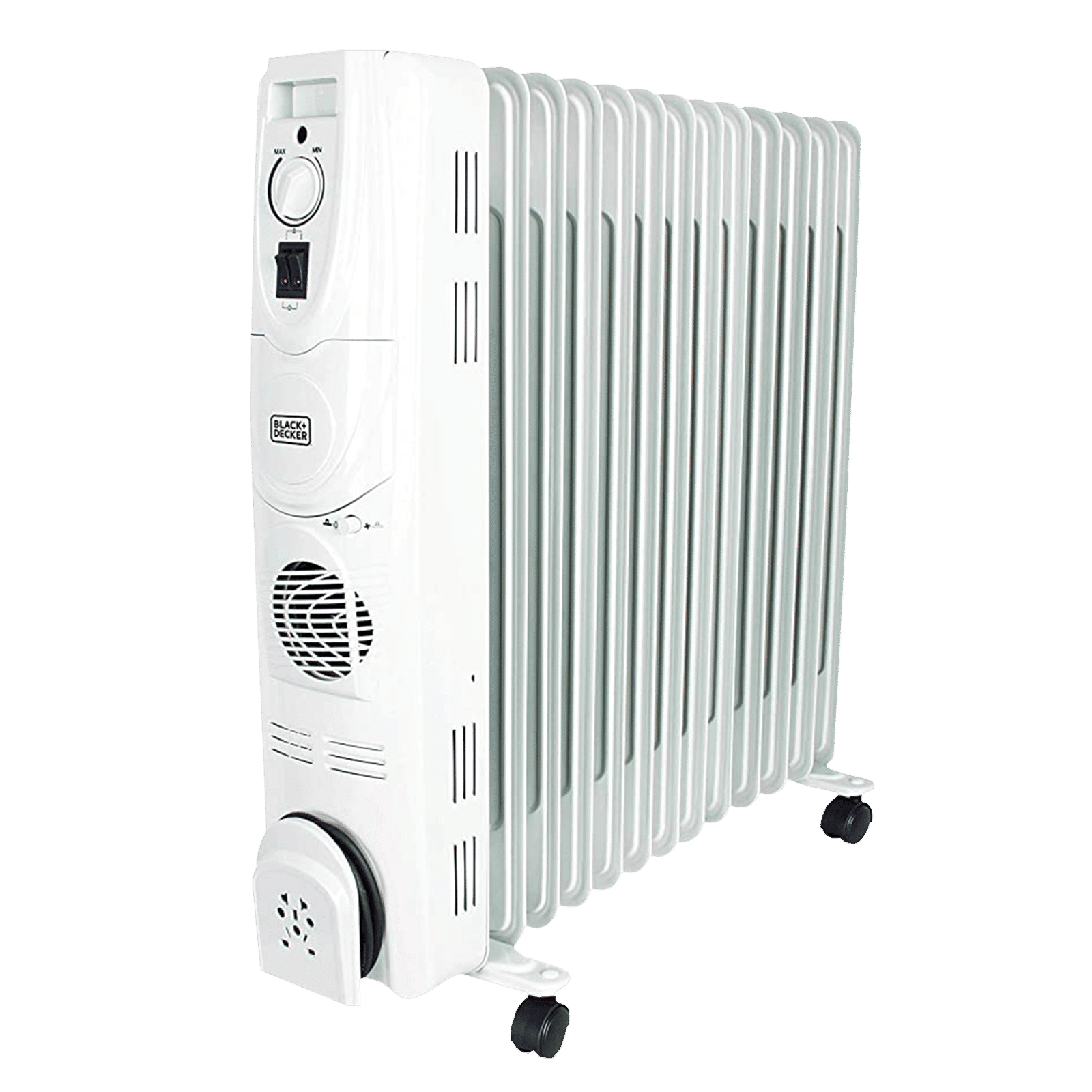 Buy Black+Decker 2800 Watts Oil Filled Room Heater (Adjustable